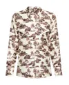 Dsquared2 Monster Truck-print Silk Shirt In White