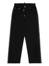 Dsquared2 Moose Lost Jeans In Black