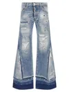 Dsquared2 Better Collaboration Mother Jeans Style In Blue