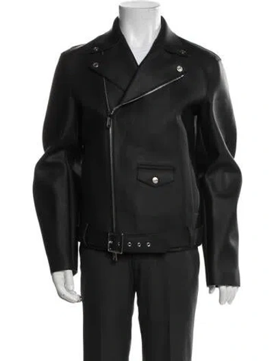 Pre-owned Dsquared2 Moto Jacket In Black