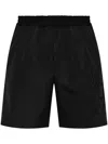 Dsquared2 Bermuda Icon New Generation Big Boxer In Cotton In Black
