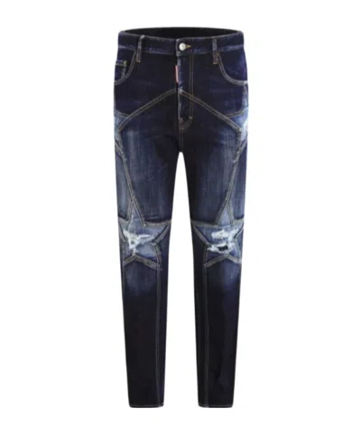 Dsquared2 Multi-pocket Jeans In Blue