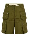 Dsquared2 Multi-pocket Shorts In Green