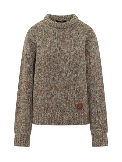 DSQUARED2 MULTICOLOR CREW NECK SWEATER