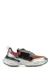 Dsquared2 Multicolor Fabric Sneakers In Multi