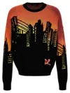 Dsquared2 Intarsia Sweater Sweaters And Cardigans Multicolor In Multicolor