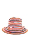 Dsquared2 Multicolor Knitted Bucket Hat In Multi