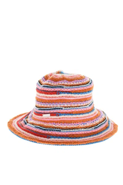 Dsquared2 Multicolor Knitted Bucket Hat