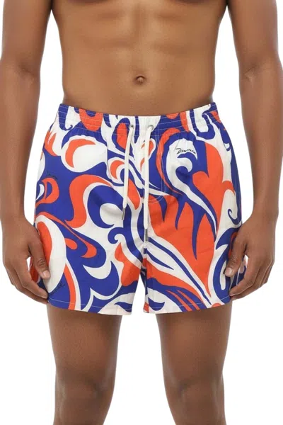 Dsquared2 Graphic-print Swim Shorts In Various