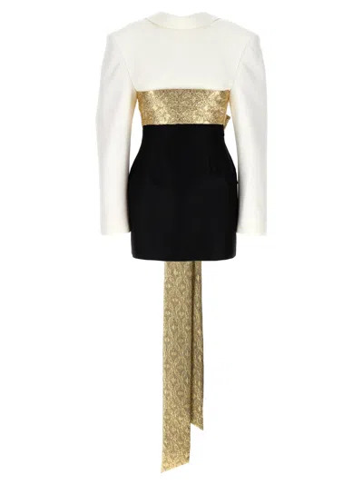 DSQUARED2 MULTICOLOR STATEMENT DEAN JACKET DRESS