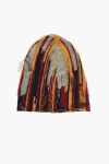 Dsquared2 Multicolor Wool And Nylon Beanie