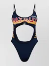 Dsquared2 Multicolour Cut-out Bodysuit Adjustable Straps In Multi