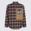Dsquared2 Multicolour Flanel Cotton Shirt In Multi