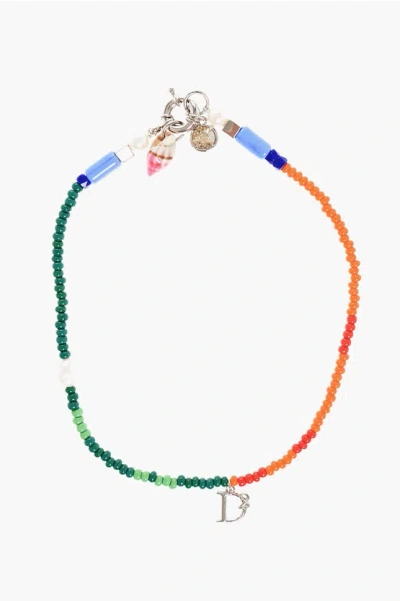 Dsquared2 Multicolour Necklace With Shell Charm
