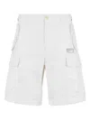 Dsquared2 Multiple-pocket Shorts In White