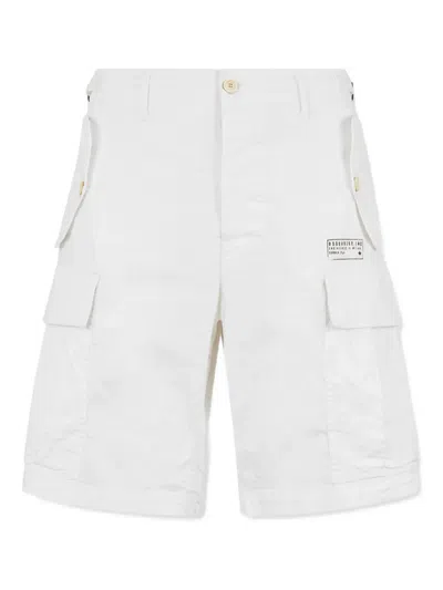 Dsquared2 Multiple-pocket Shorts In White
