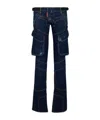 Dsquared2 Multi-pocket Jeans In Blue