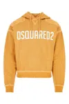 Dsquared2 Dsquared Mustard Cotton Sweatshirt