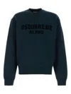 Dsquared2 Dsquared Midnight Blue Cotton Sweatshirt In Blue