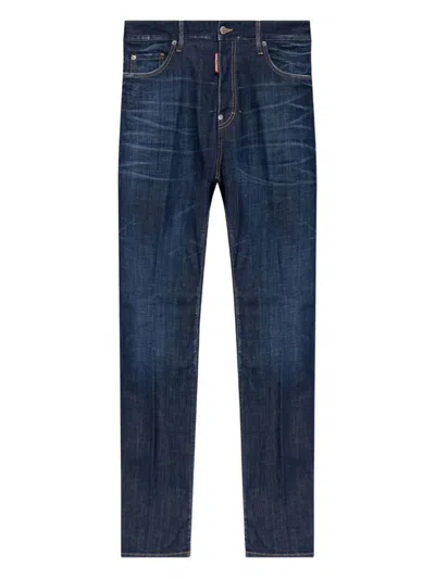 DSQUARED2 DSQUARED2 NAVY BLUE JEANS '642'