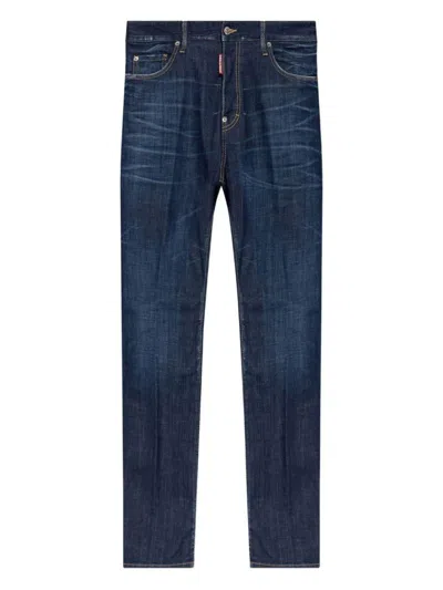 DSQUARED2 DSQUARED2 NAVY BLUE JEANS '642'