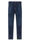 Dsquared2 Navy Blue Jeans '642'  In Blue