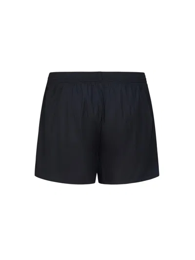 Dsquared2 Navy Blue Logo Midi Swim Shorts