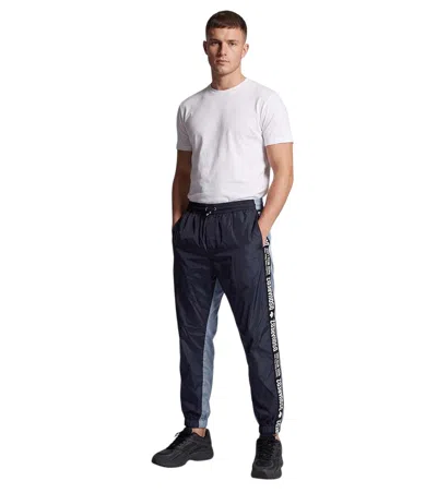 Dsquared2 Navy Blue Logo Track Pants