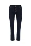 Dsquared2 Dsquared Women Stretch Denim Jennifer Jeans In Navy Blue