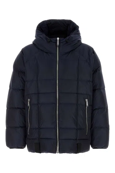 DSQUARED2 NAVY BLUE NYLON DOWN JACKET