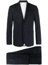 Dsquared2 Virgin-wool Single-breasted Suit In Navy Blue