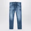 Dsquared2 Navy Washed Denim Jeans