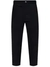 Dsquared2 Low-rise Tapered Jeans In Blue