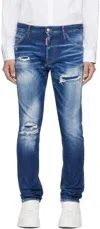 Dsquared2 Navy Cool Guy Jeans In 470 Navy Blue