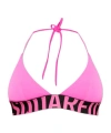 Dsquared2 Neck-hanging Swimsuit Top In Pink
