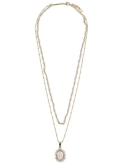 Dsquared2 Dsquared Elegant Pendant Necklace For Men In Gold