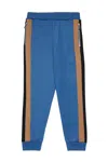 Dsquared2 Neoprene Colorblock Pants In Blue