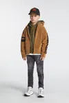 Dsquared2 Neoprene Hoodie In Neutral
