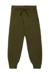 Dsquared2 Tapered-leg Cotton Track Pants In Green