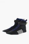 Dsquared2 Neoprene Wave Sneakers Padding In Black