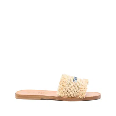 Dsquared2 Neutrals Flip-flops & Slides Women In White
