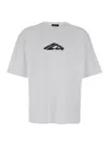 Dsquared2 Loose Fit Tee Icon Nuova Generazione In Jersey Di Cotone T-shirt In White