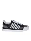 DSQUARED2 DSQUARED2 NEW JERSEY BLACK/WHITE SNEAKERS