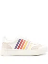 Dsquared2 New Jersey Lace-up Low Top Sneakers In Neutrals