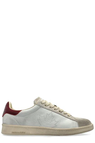 Dsquared2 Dsq2 Logo Low Sneakers In White