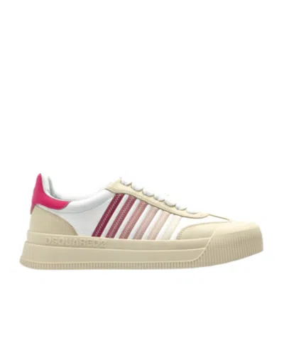 Dsquared2 New Jersey Sneakers In Neutral