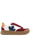 Dsquared2 Logo-print Low-top Sneakers In Neutrals