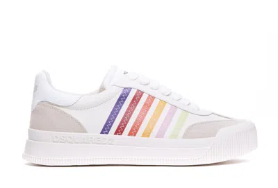 Dsquared2 New Jersey Trainers In White