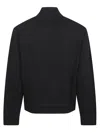 Dsquared2 New York Skyline Print Half-zip Sweatshirt In Black