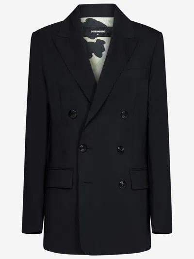 Dsquared2 New Yorker Blazer In Black